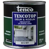 Tenco Tencotop deur & kozijn dekkend zijdeglans wit (RAL 9010) 250 ml