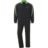 Jan Vanderstorm trainingspak Plus Size EIRIK zwart/groen male | Maat: 68 (4XL)