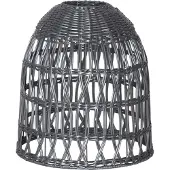 Star Trading Knute kap, zonder fitting, Ø 30 cm, grijs