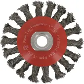 Rotec Kegelborstel M14 Ø100x0,50 mm getordeerd staaldraad - 7980040