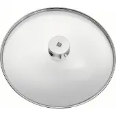 Zwilling Twin specials glazen deksel met stalen knop. Ø32 cm