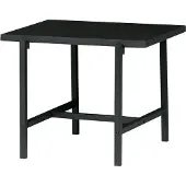 Bepurehome Bijzettafel Turn 50 x 44cm, kleur Zwart