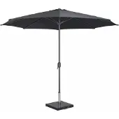 SenS Parasol Salou Ø3m antraciet antraciet Polyester Parasol
