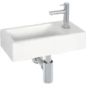 AquaVive Fonteinset Somme - Keramiek - Wit - 20,5x40,5x22,5cm