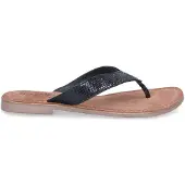Lazamani 75.481 black dames slippers