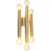 QAZQA Hotel Chique wandlamp goud 6-lichts -Tubi