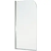 AquaVive Badwand Borneo 80x150cm Chroom