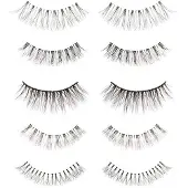 Makeup Revolution - 5 Pack Mixed Wispy Lashes - Nepwimpers - 5 paar