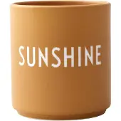 Design Letters favoriete mok 25 cl Sunshine (Geel)
