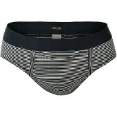 Hom Slip 'Simon' nachtblauw / wit