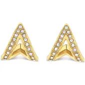 Tommy Hilfiger Dames Rvs Stud Oorbellen - Goud 2780364