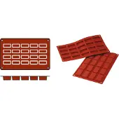 Silikomart Bakmat 1/3 GN Finanziere Siliconen Horeca