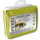 Velleman Schaduwdoek, waterafstotend, 5 x 5 m, 160 g/m², polyester, vierkant, limoengroen