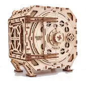 Wood Trick Safe Wooden Model Kit for Adults and Kids to Build - DIY Locker Puzzle Box with Combination - Mechanical - Store Your Precious Items - Heav