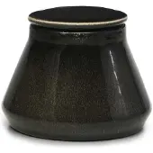 Sagaform - Natuurpot Met Klein Deksel Zwart