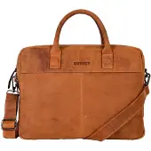 Dstrct Laptoptas DSTRCT Wall Street 15,6 inch Echo Cognac