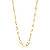 Ania Haie Chain Reaction AH N021.03G Dames Ketting 40 cm