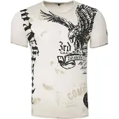 Rusty neal Shirt 'American Eagle' beige