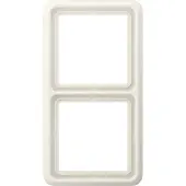 JUNG CD582W Afdekking Frame 2-voudig Crème-wit 1 stuk(s)