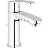 GROHE Eurostyle Cosmopolitan Wastafelkraan - Lage uitloop - Met trekwaste - Chroom
