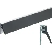 Ellen Tochtstrip Aib-4N 300cm Alu Acryl