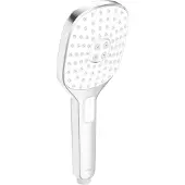 Hansa Handdouche Hansaactivejet Style 8433 0200, wit/chroom, 1 stuk, met 3 straalpatronen.