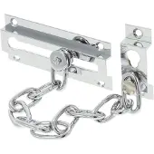 Dx deurketting 100mm verchroomd