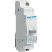 Hager Bouton poussoir à impulsion - Contact 10+F - sans voyant
