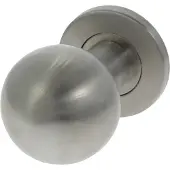 Starx Voordeurknop - Vast - Rond - 52 mm - RVS