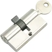 Starx PROFIELCILINDER MESSING VERNIKKELD 60MM
