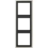JUNG ES2983 Afdekking Frame 3-voudig RVS 1 stuk(s)