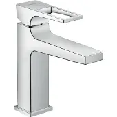 Hansgrohe Metropol ééngreeps wastafelmengkraan 110 met beugelgreep met trekwaste chroom