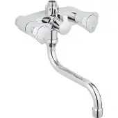 GROHE Costa-L douchekraan 12 cm. met omstel en uitloop Chroom