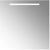 Plieger spiegel 80x80cm met geïntegreerde LED verlichting horizontaal