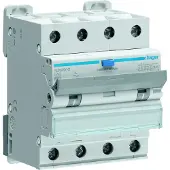 Hager aardlekautomaat 4, uitschakelaarkarakteristiek b, nom. (meet)spanning 400v