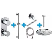 Xellanz one-pack inbouwthermostaatset type 12 (30cm)