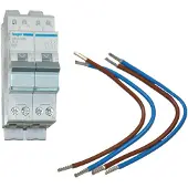 Technim Hager Fornuisgroep 2X B16A 2X 1P+N Vision Uitbreidingsset Steek