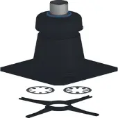 Burgerhout Metalflex Schoorsteenkap Star 80