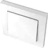 Schneider Electric m-plan enkele schakelaar kunststof ral9010, wit