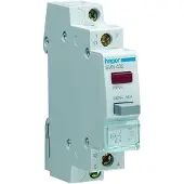 Hager SVN432. Internationale beschermingsklasse (IP-code): IP20. Breedte: 17,5 mm, Hoogte: 83 mm, Knoppen + Schakelaars, Rood