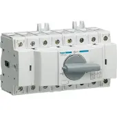 Hager HIM408 HIM408 lastomschakelaar 4-polig 80A v. DIN-rail/montageplaat Lastschakelaar Grijs 4-polig 80 A 1 stuk(s)