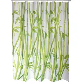 MSV Douchegordijn Bamboo Groen 180cm