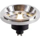 LUEDD GU10 LED lamp zwart 111mm 11W 820 lm 3000K