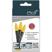 PICA 590/44 - Markeerkrijt PRO - 12x120mm - Geel (12 stuks)