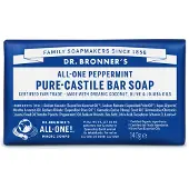 Dr Bronner's Dr. Bronner's - Pure-Castile Zeep (Pepermunt, 5 ounce) - Gemaakt met Biologische Oliën, Voor Gezicht, Lichaam en Haar