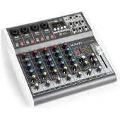 VONYX VMM-K602 6 kanaals muziekmixer met Bluetooth en effecten