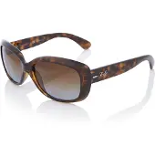 Ray-Ban Zonnebril Jackie Ohh 4101 710/T5 Schildpad Bruin Verloop Gepolariseerd