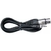 Sennheiser CL 2 XLR-3 Female - Jack 3.5 mm Stereo Male Kabel