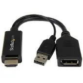 StarTech.com HDMI naar DisplayPort adapter met USB 4K