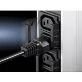 Rittal Kabelslot PSM voor alle modules met EN 60 320 C13-connectorconfiguraties, 20 st., Accessoires voor serverkasten, Zwart